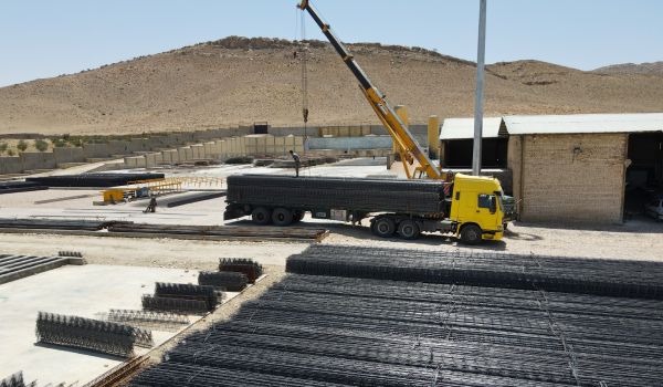 سقف کرومیت در اسکلت فلزی