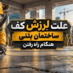 علت لرزش کف ساختمان بتنی هنگام راه رفتن